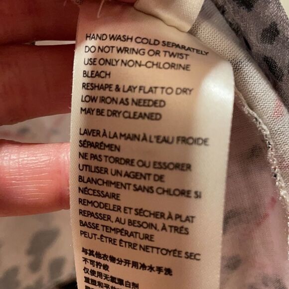 Anthropologie Embroidered Leopard Print Top - Picture 4 of 9